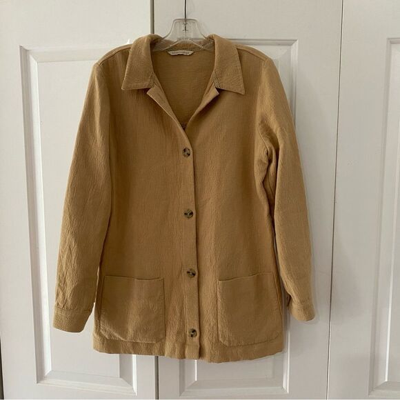 Soft Surroundings | Tan Duster Jacket - Picture 2 of 5